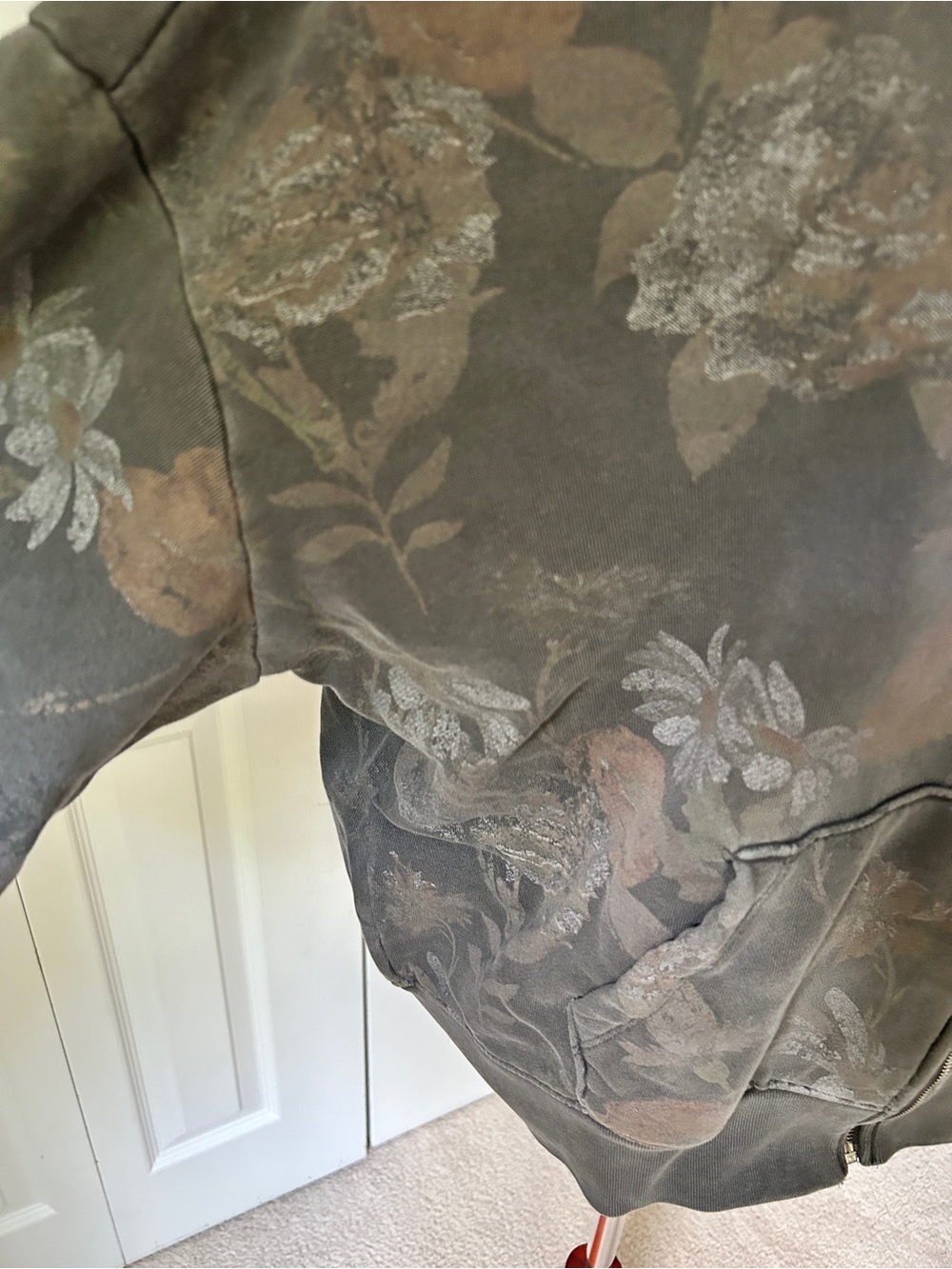 Forever 21 Washed Zip Hoodie - Picture 3 of 5